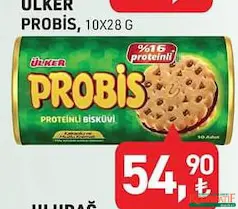 ÜLKER PROBİS BİSKÜVİ 10X28 G
